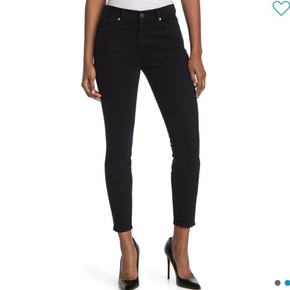 BLDWN Washed Black Ankle Skinny Stretch Denim Jeans Women's Size 27